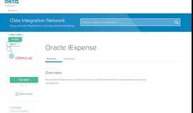
							         Oracle iExpense | Okta								  
							    