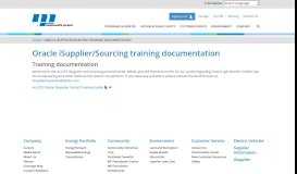 
							         Oracle iSupplier/Sourcing ... - Minnesota Power is an ALLETE Company								  
							    