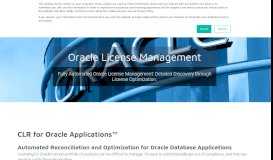 
							         Oracle License Management | Eracent								  
							    