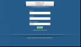 
							         Oracle PeopleSoft Sign-in - Careers								  
							    
