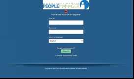 
							         Oracle PeopleSoft Sign-in - People Manager								  
							    