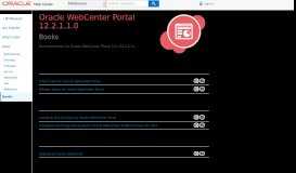
							         Oracle WebCenter Portal 12.2.1.1.0								  
							    