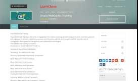 
							         Oracle WebCenter Training - Learnchase								  
							    