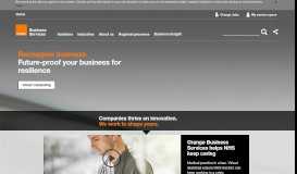
							         Orange Business Services for digital transformation | Orange Business ...								  
							    