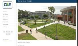 
							         Orange Coast College - CLE | Choose Your Future								  
							    