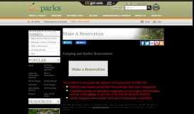 
							         Orange County, California - Make a Reservation - OC Parks								  
							    