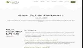 
							         orange county family law e-filing - Green Filing								  
							    