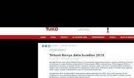 
							         Orange Kenya data bundles - Tuko								  
							    