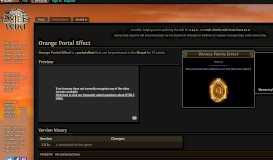 
							         Orange Portal Effect - Official Path of Exile Wiki								  
							    