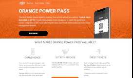 
							         Orange Power Pass - Experience								  
							    