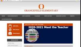 
							         Orangefield Elementary School - Orangefield ISD								  
							    
