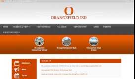 
							         Orangefield ISD								  
							    
