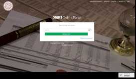 
							         Orbis Reporting System | Login								  
							    