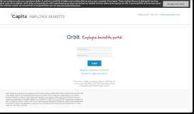 
							         Orbit Employee Benefits Portal Login - Orbit Online Benefits								  
							    