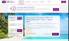 
							         Orbitz Rewards® Visa® - Manage your account - Comenity								  
							    