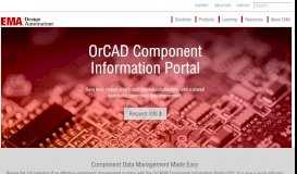 
							         OrCAD CIP | EMA Design Automation								  
							    