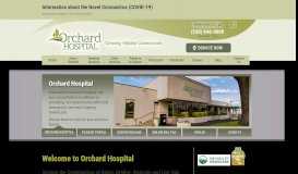 
							         Orchard Hospital | Orchard Hospital								  
							    