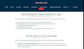 
							         Ord Minnett Client Portal & App | Ord Minnett								  
							    