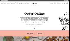 
							         Order Online | Pure								  
							    