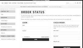 
							         Order Status | Russell Athletic								  
							    