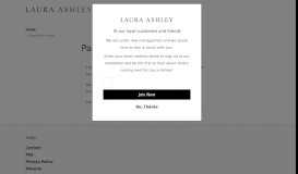 
							         Ordering and Payment | Laura Ashley								  
							    