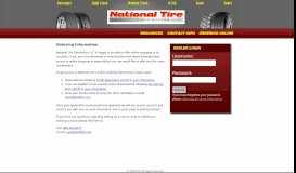 
							         Ordering - NTD Tire								  
							    