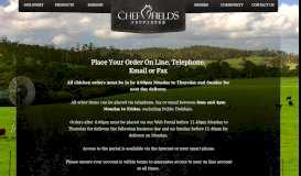 
							         Orders | Cheffields								  
							    