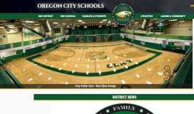 
							         Oregon City Schools								  
							    