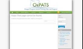 
							         oregon education guidelines for autism spectrum disorders - OrPATS								  
							    
