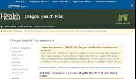 
							         Oregon Health Authority : Access to Health Care Coverage : Oregon ...								  
							    