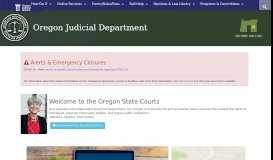 
							         Oregon Judicial Department : Oregon Courts Home ... - Oregon.gov								  
							    