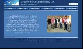 
							         Oregon Lung Specialists								  
							    