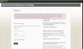 
							         Oregon Recreational Marijuana Licensing System | Sign In								  
							    
