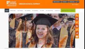 
							         Oregon School District / Homepage								  
							    