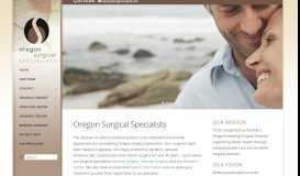 
							         Oregon Surgical Specialists |								  
							    