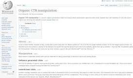 
							         Organic CTR manipulation - Wikipedia								  
							    