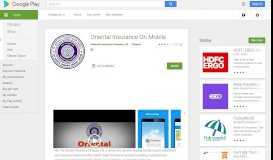 
							         Oriental Insurance On Mobile - Apps on Google Play								  
							    