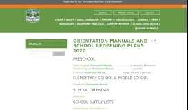 
							         Orientation Manuals | Laurel Hill School								  
							    