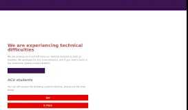 
							         Orientation, Student Portal and Students, Learning & Teaching ... - ACU								  
							    