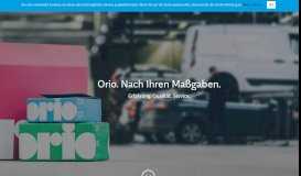 
							         Orio Deutschland GmbH | orio.com								  
							    
