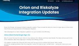 
							         Orion and Riskalyze Integration Updates - eMoney Advisor Blog								  
							    