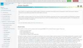 
							         Orion Health - Decision Support with SNOMED CT - SNOMED ...								  
							    