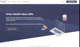 
							         Orion Health Developer Portal								  
							    