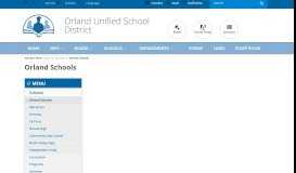 
							         Orland Schools - Orland Unified School District								  
							    