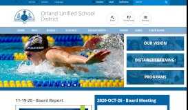 
							         Orland Unified School District - Home								  
							    