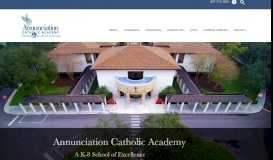 
							         Orlando Catholic School, Annunciation Catholic Academy								  
							    