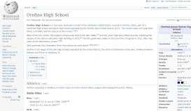 
							         Orofino High School - Wikipedia								  
							    