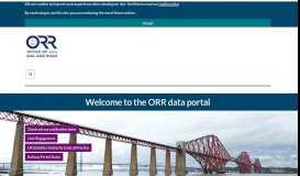 
							         ORR Data Portal - Office of Rail and Road								  
							    