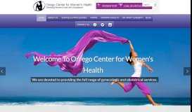 
							         Orrego Center for Women's Health								  
							    