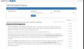 
							         ORTHEGROH News - ORTHEGROH Portal								  
							    